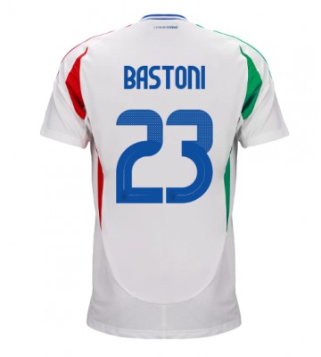 Italia Alessandro Bastoni #23 Segunda Equipación Eurocopa 2024 Manga Corta